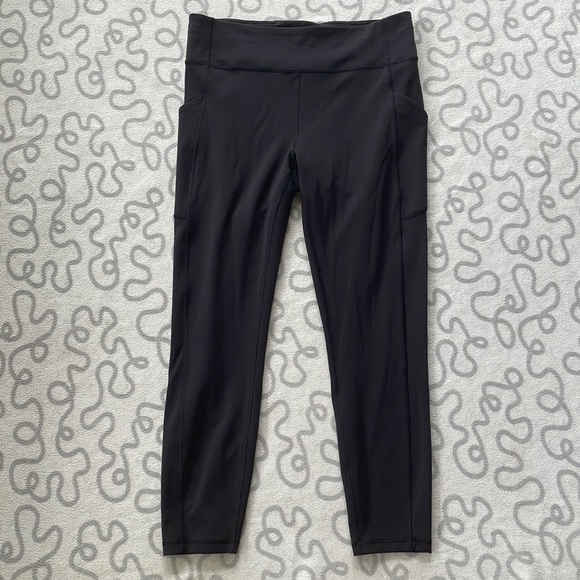 lululemon athletica Pants - Lululemon Black Invigorate High-Rise Tight 25"